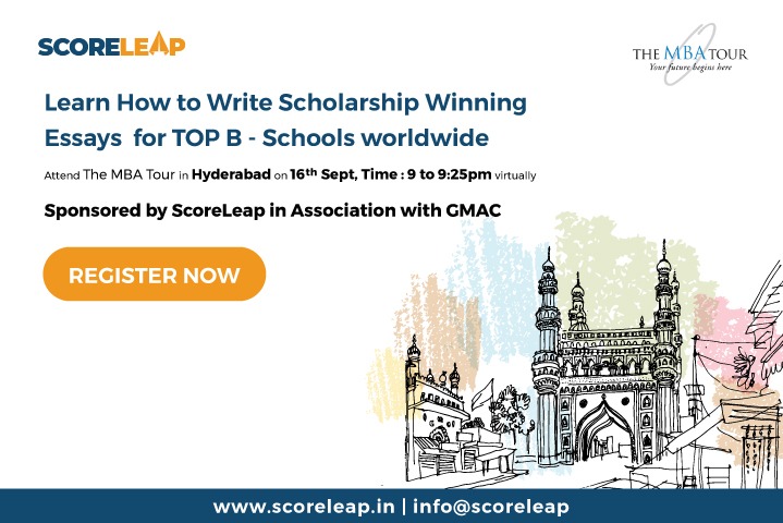 Scholarship winning essay Hyderabad virtual event from ScoreLeap 